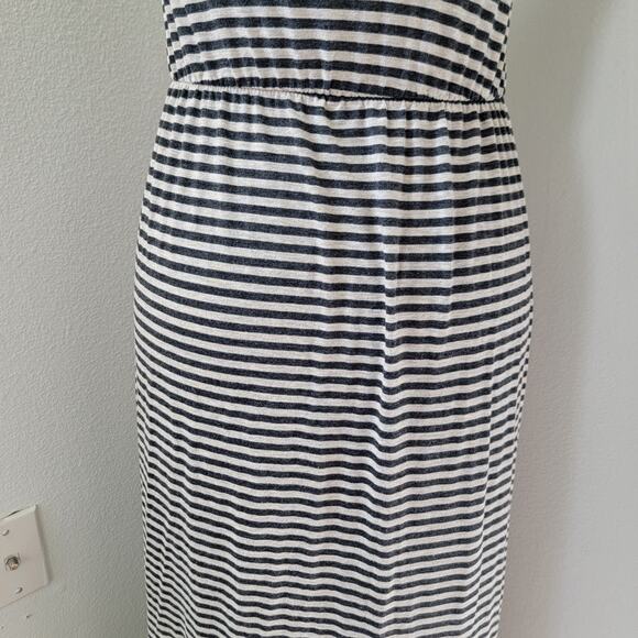 BDG Striped Midi Dress Made in USA Strappy Size Medium Beachy Coastal‎ Casual - Picture 5 of 8